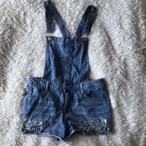 shorts overalls